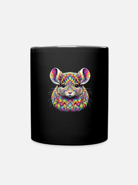 Hippie Festival - Tasse einfarbig - Schwarz