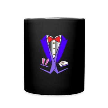 Zauberer - Tasse einfarbig - Schwarz - Vorne