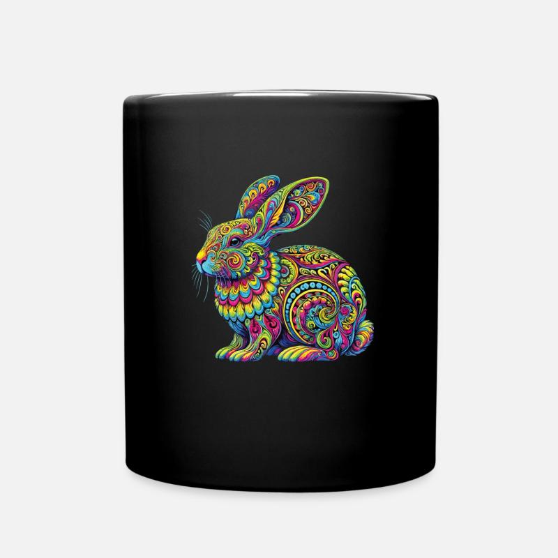 Hippie Festival - Mug uni - noir