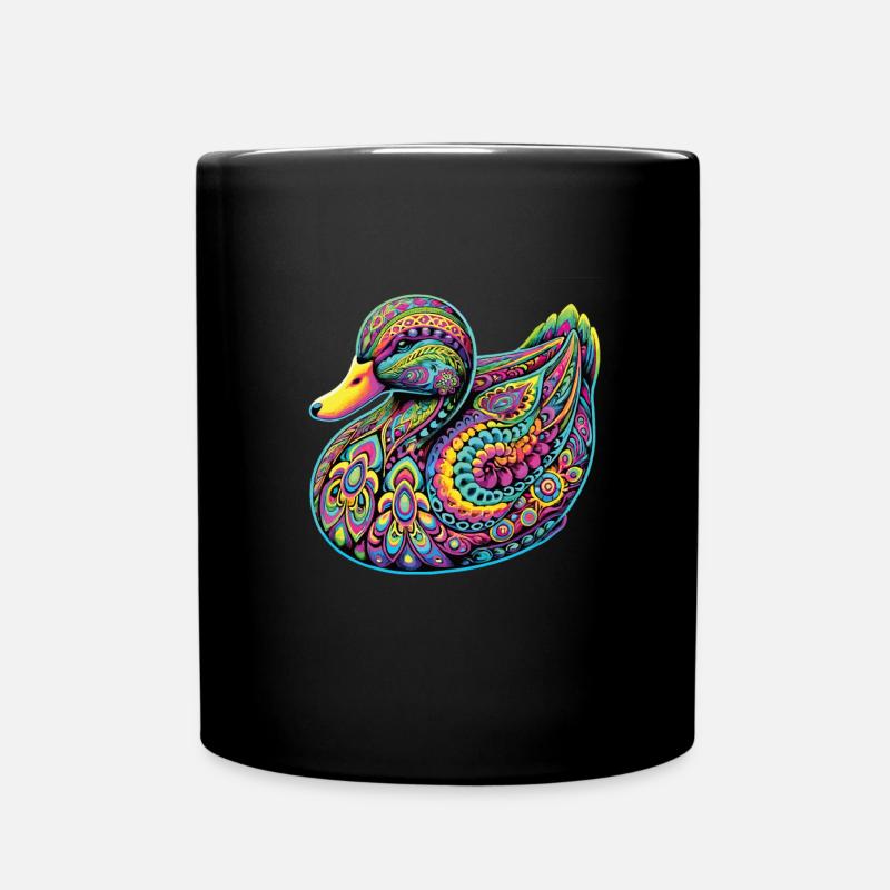 Hippie Festival - Mug uni - noir