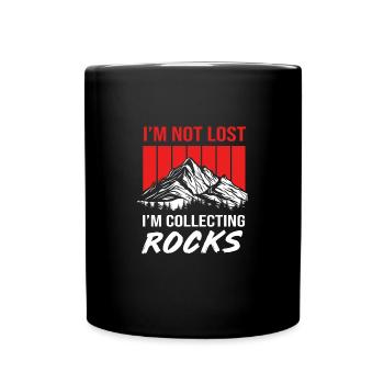 Geologe - Tasse einfarbig - Schwarz - Vorne