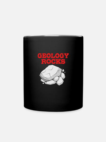 Geologe - Tasse einfarbig - Schwarz