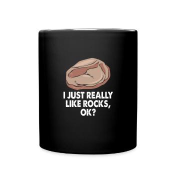 Geologist Geology - Full Colour Mug - black - Front