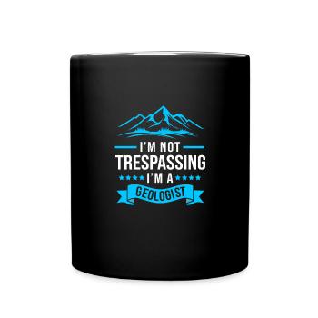 Geologe - Tasse einfarbig - Schwarz - Vorne