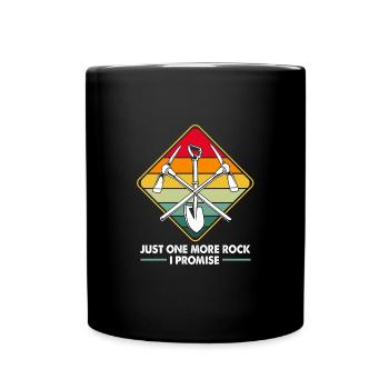 Geologe - Tasse einfarbig - Schwarz - Vorne