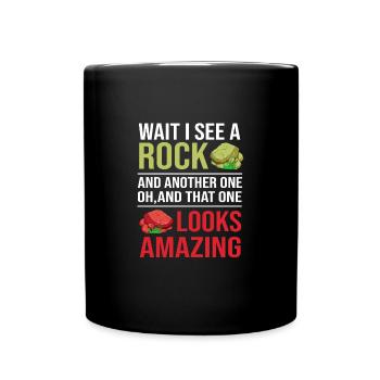 Géologue Géologie - Mug uni - noir - Devant