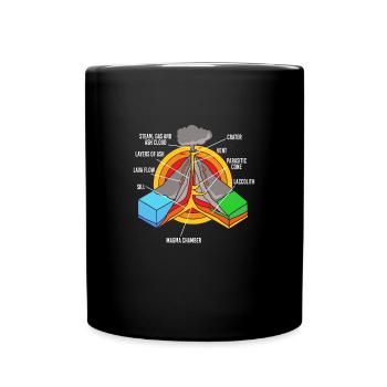 Geologist Geology - Full Colour Mug - black - Front