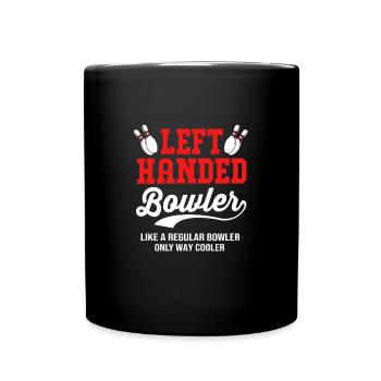 Bowling - Full Colour Mug - black - Front