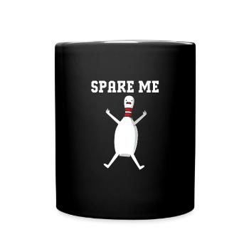 Bowling Bowler Bowling Skittles Bowling Ball - Full Colour Mug - black - Front