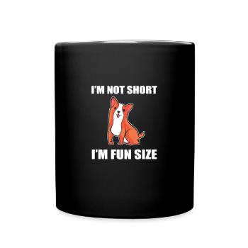 Corgi - Mug uni - noir - Devant