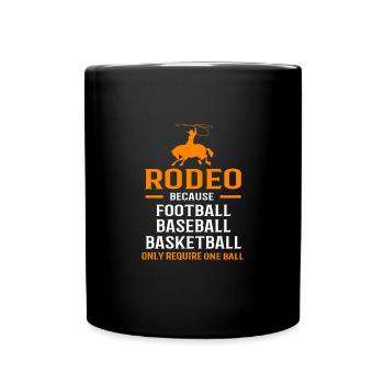 Rodeo - Full Colour Mug - black - Front