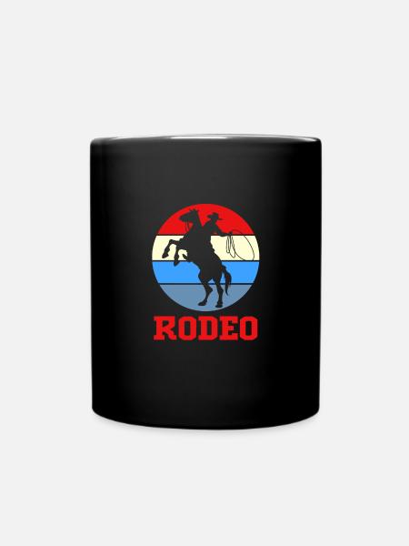 Rodeo - Tasse einfarbig - Schwarz