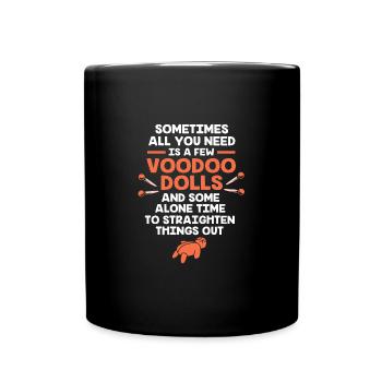 Vaudou - Mug uni - noir - Devant