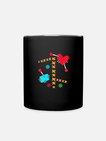 Voodoo - Tasse einfarbig - Schwarz