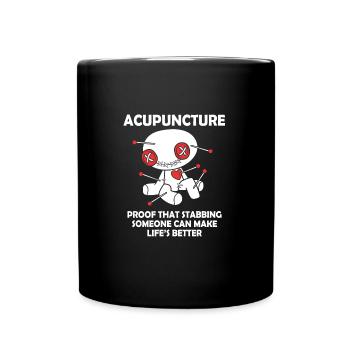 Vaudou - Mug uni - noir - Devant