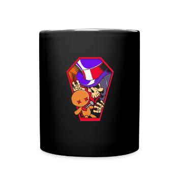 Voodoo Skeleton - Full Colour Mug - black - Front