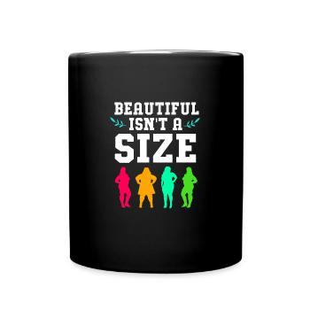 Body Positivity Feminist Feminism Feminist - Full Colour Mug - black - Front