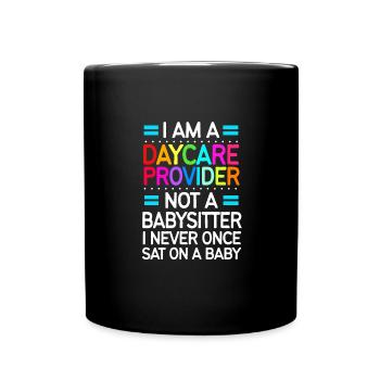 Daycare Center Education Educator Educator - Full Colour Mug - black - Front