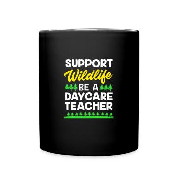 Daycare Center Education Educator Educator - Full Colour Mug - black - Front