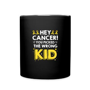 Cancer Child - Full Colour Mug - black - Front