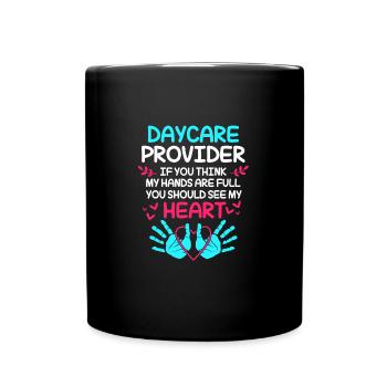 Daycare Center Education Educator Educator - Full Colour Mug - black - Front