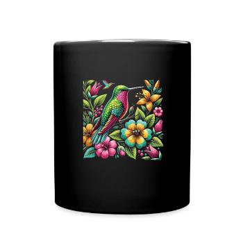 Exotisch - Tasse einfarbig - Schwarz - Vorne