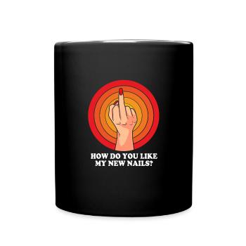 Kosmetikerin - Tasse einfarbig - Schwarz - Vorne