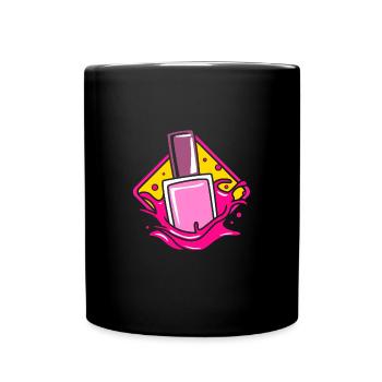 Esthéticien - Mug uni - noir - Devant
