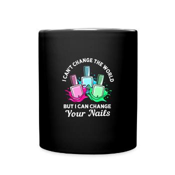 Beautician - Full Colour Mug - black - Front