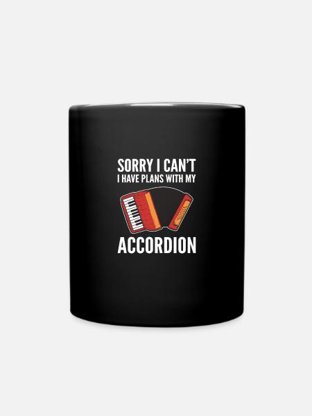 Accordéon - Mug uni - noir