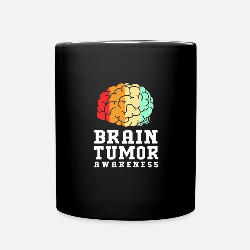 Hirntumor Tumor Gehirn Krebs-Überlebender - Tasse einfarbig - Schwarz