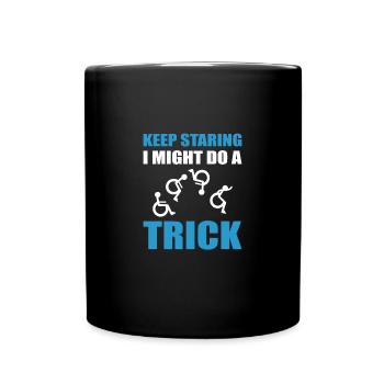 wheelchair - Full Colour Mug - black - Front