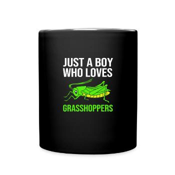 Grasshopper - Full Colour Mug - black - Front