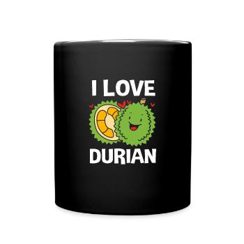 Fruit de durian thaïlandais - Mug uni - noir - Devant
