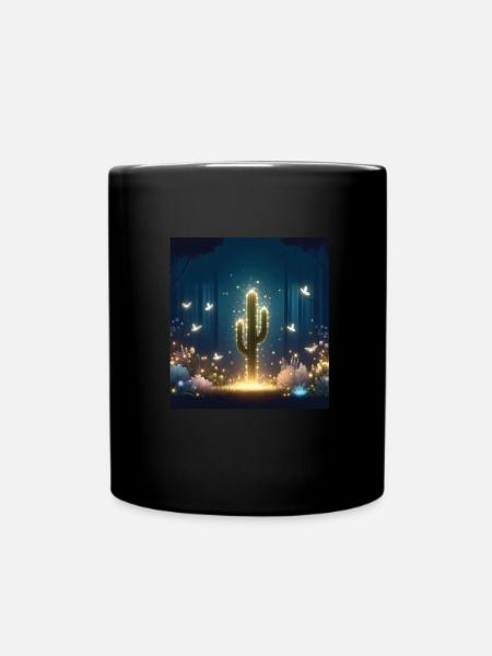 Märchen - Tasse einfarbig - Schwarz
