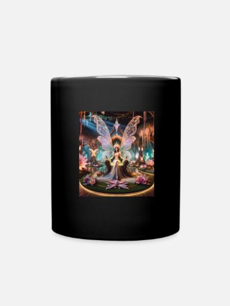 Märchen - Tasse einfarbig - Schwarz