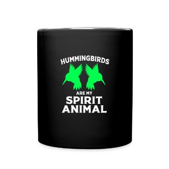 Hummingbird - Full Colour Mug - black - Front