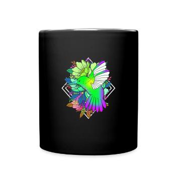 Hummingbird - Full Colour Mug - black - Front