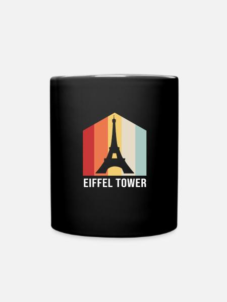 France Tour Eiffel - Mug uni - noir
