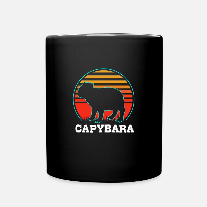 Capybara - Mug uni - noir