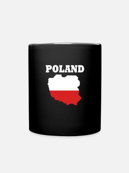 Pologne Polonais - Mug uni - noir