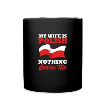 Poland Polish - Full Colour Mug - black - Front