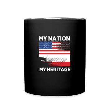 Poland Polish - Full Colour Mug - black - Front