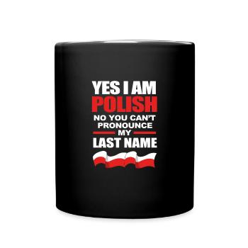 Poland Polish - Full Colour Mug - black - Front