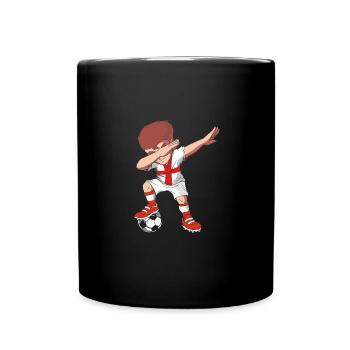 Angleterre Anglais - Mug uni - noir - Devant