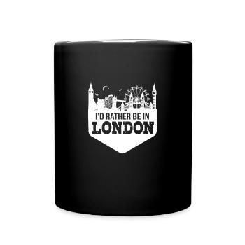 England English - Full Colour Mug - black - Front