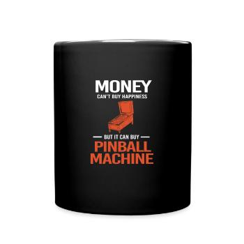 Flipper Boîte de flipper - Mug uni - noir - Devant