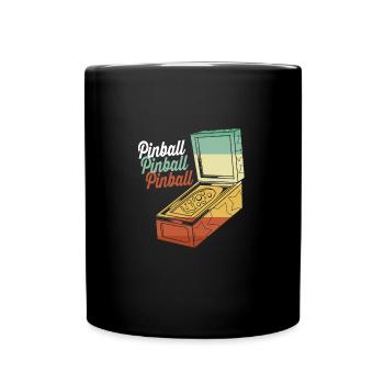 Flipper Boîte de flipper - Mug uni - noir - Devant