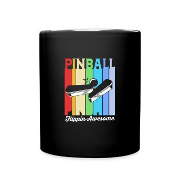 Flipper Boîte de flipper - Mug uni - noir - Devant
