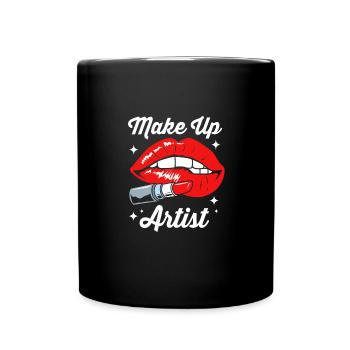 Maquilleuse esthéticienne - Mug uni - noir - Devant